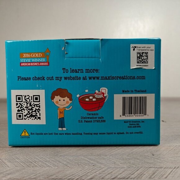 Basketball Mug With Hoop Maxi's Creations Cereal Oatmeal Soup Bowl NEW - Picture 3 of 6